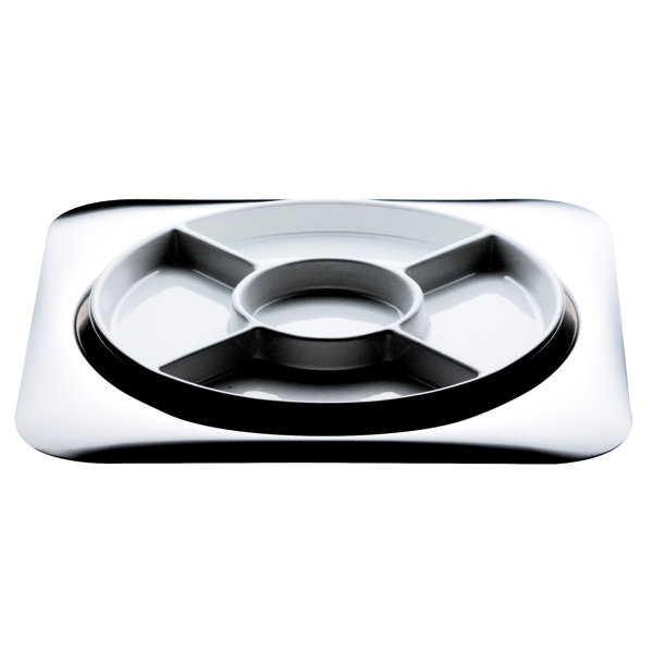 MEPRA Stainless Steel Divided Serving Dish Wayfair